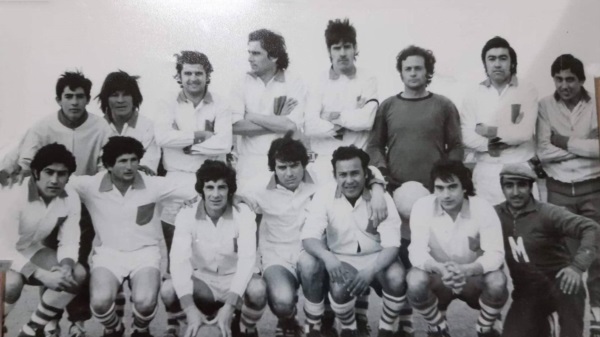 Otro equipo de Huracán de la década del 70.
