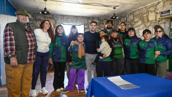 La Asociación Petreles Club recibió aportes del IAS y de Chubut Deportes .