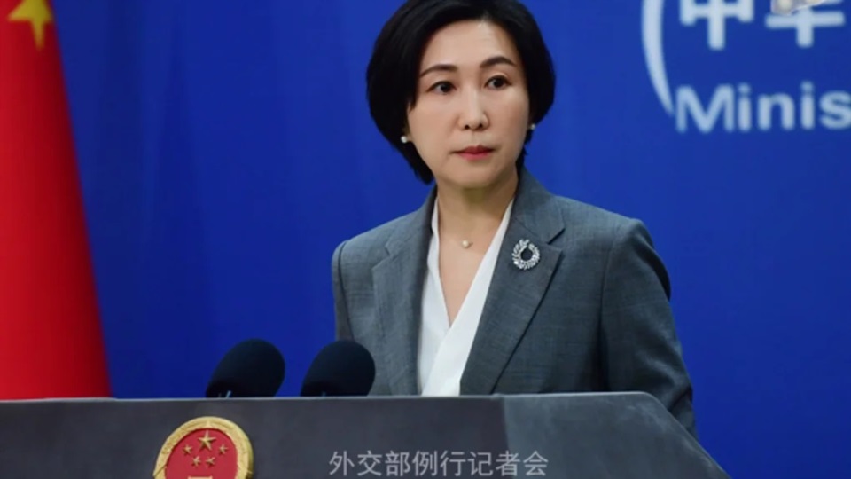 Mao Ning, portavoz de la Cancillería de China. Foto: Agencia NA (archivo/mfa.gov.cn).