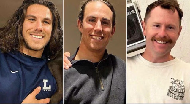 158 años de prisión a los asesinos de tres surfistas