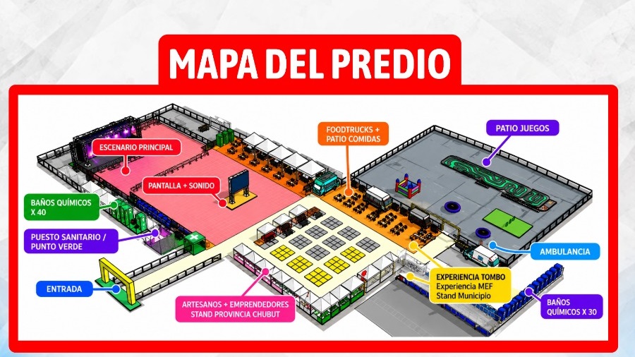 El predio de Huracán será la sede de la Fiesta.