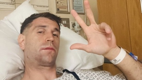 El esperanzador mensaje de Dibu Martínez después de ser operado por una fractura de maxilar.