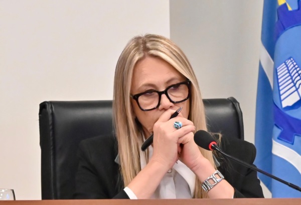La jueza Breckle, que deberá decidir.