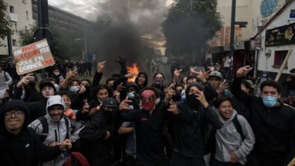 Protestas de universitarios. Foto: Agencia NA (redes).