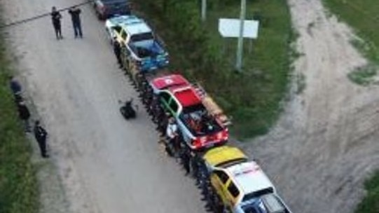 Operativos de búsqueda. Foto: Agencia NA (Policía).