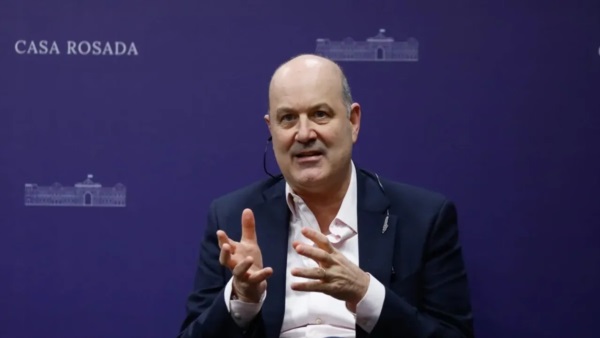 El ministro Federico Sturzenegger, el ideólogo principal de estas brutales iniciativas anti Estado. 