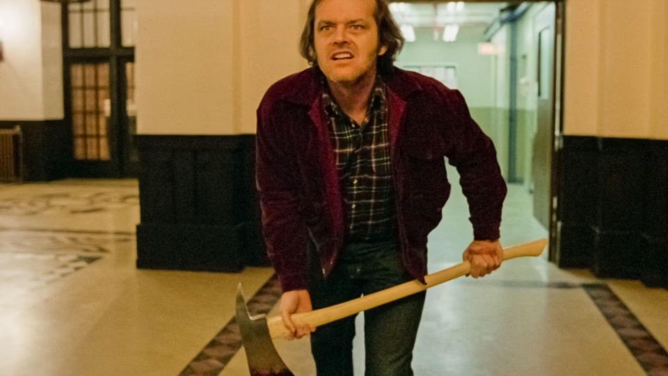 Jack Nicholson en uno de sus papeles más inquietantes y recordados.