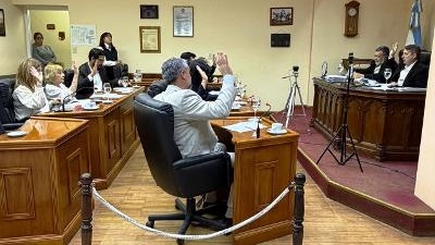 Sesión del Concejo Deliberante.