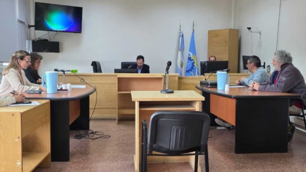 La audiencia en Esquel. 