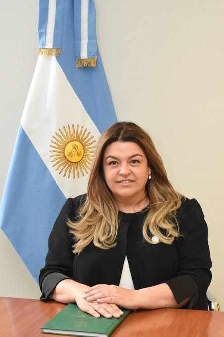 La diputada amenazada.