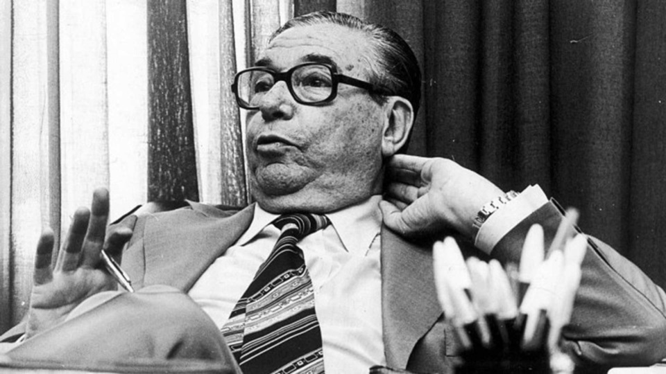 Alberto J. Armando, histórico dirigente de Boca.