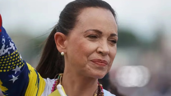 Dirigente opositora María Corina Machado anunció que volvió a Venezuela. Fotografía: Agencia Noticias Argentinas.