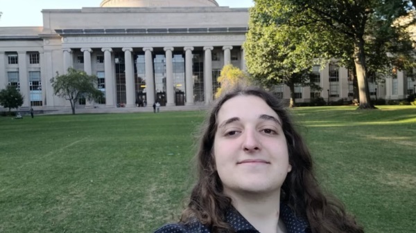 Iván Molina, de 20 años y estudiante de Astronomía en la Universidad Nacional de La Plata.