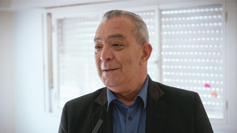 Daniel Tamame, titular de Educación, Cultura y Recreación. 