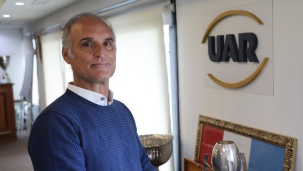 Félix Páez Molina, presidente de la Unión Argentina de Rugby.