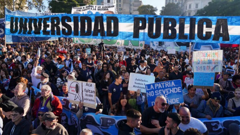Un paro universitario.