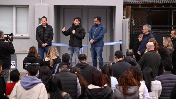 El gobernador destacando el trabajo comarcal.