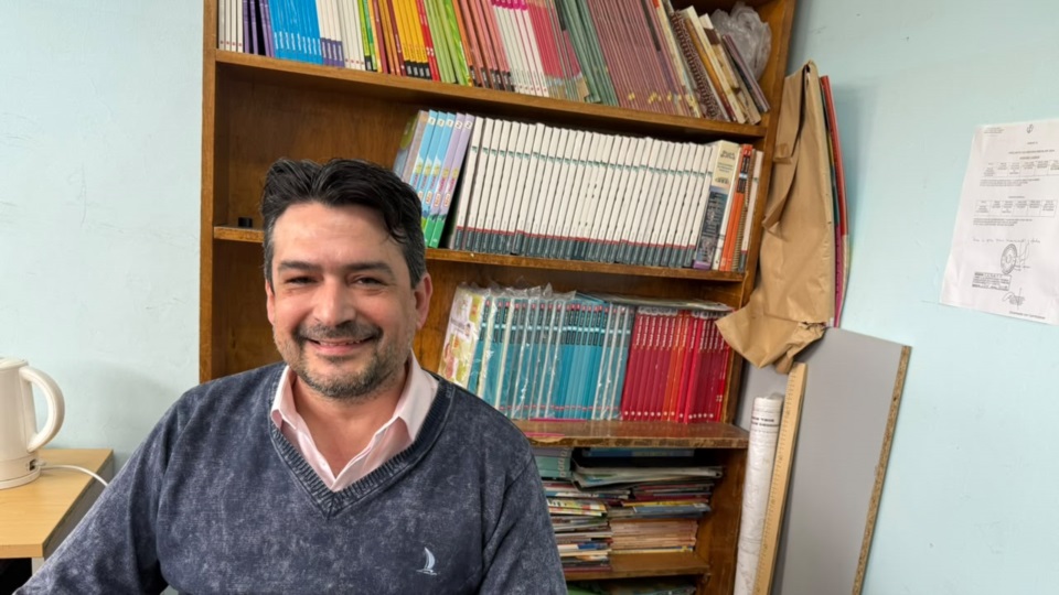 Rafael López, supervisor de Educación Secundaria.