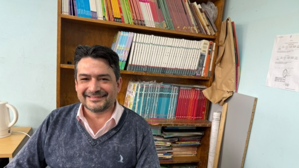 Rafael López, supervisor de Educación Secundaria.
