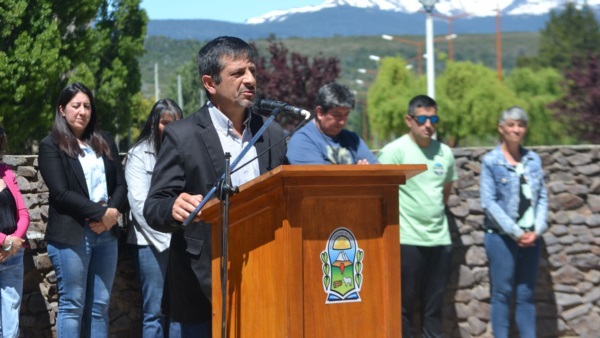 El intendente Silvio Boudargham y su denuncia.