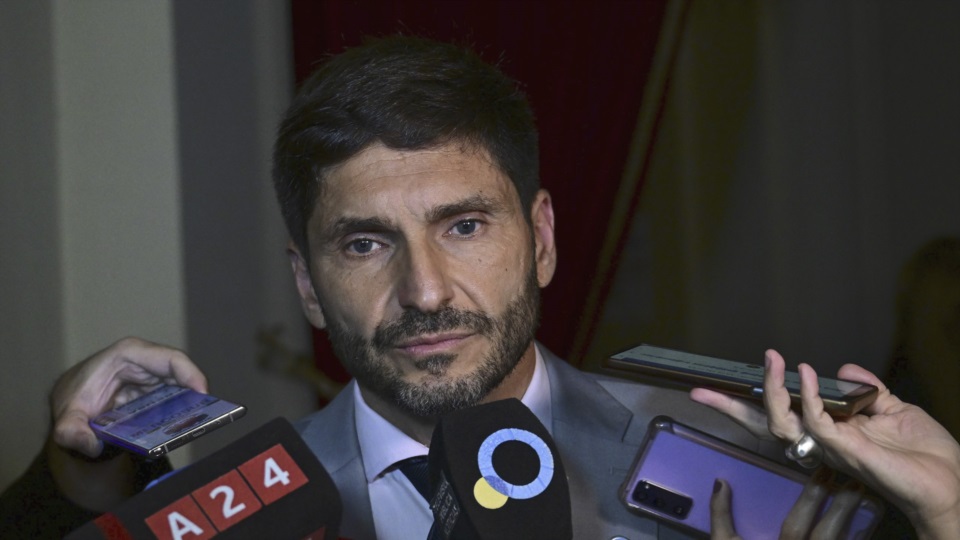 Maximiliano Pullaro, gobernador de Santa Fe.