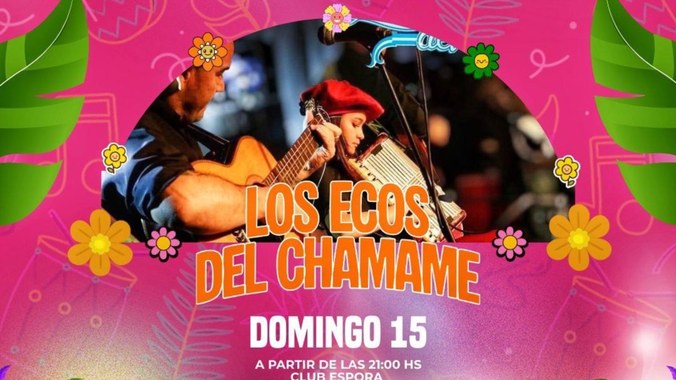 Los ecos del chamamé estarán este domingo.