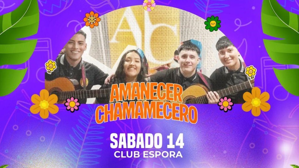 Amanecer chamamecero arranca el carnaval.
