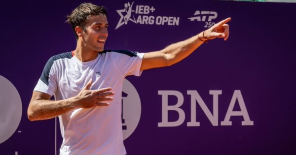 El platense se impuso ante Tabilo por 1-6, 6-3 y 6-4 luego de un flojo arranque. 