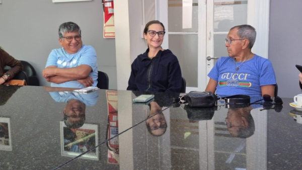 Denise Acosta en Puerto Madryn.