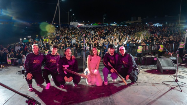 El cierre de la primera noche fue con el género urbano FMK.