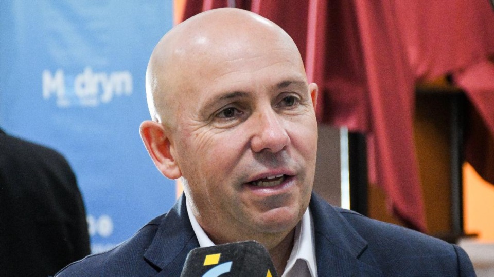 Gustavo Sastre, intendente de Puerto Madryn.