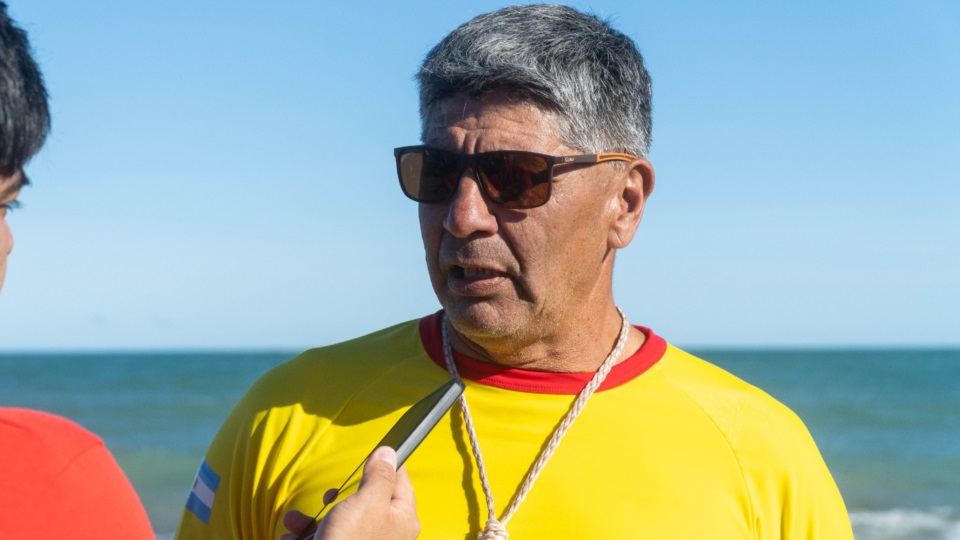 Luis Prudencio Torres, jefe de Guardavidas.