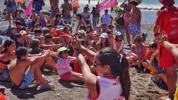 Se realizaron diferentes actividades en el balneario.