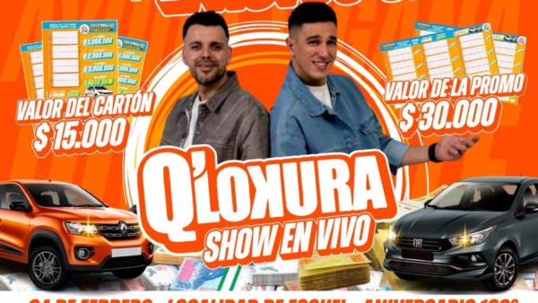 El grupo Q`lokura en Esquel.