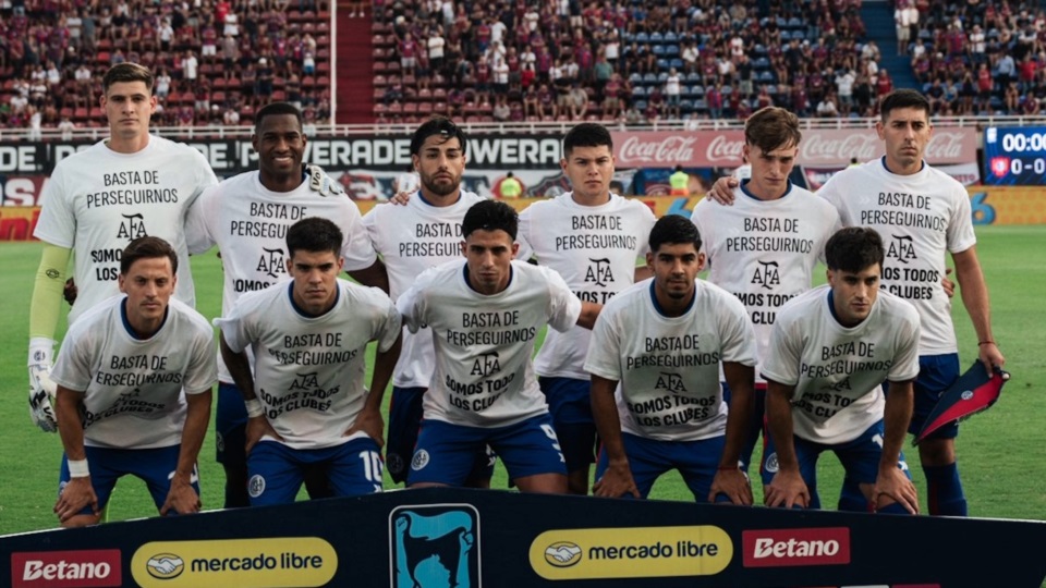 Mensaje a favor de AFA.