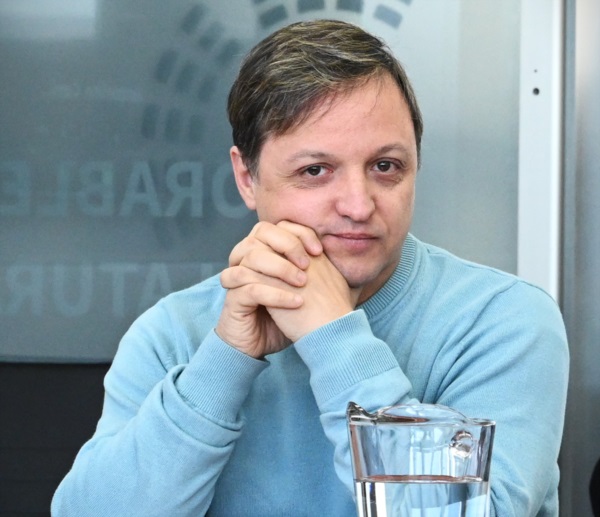 Sergio González, diputado del bloque Chubut Unido.