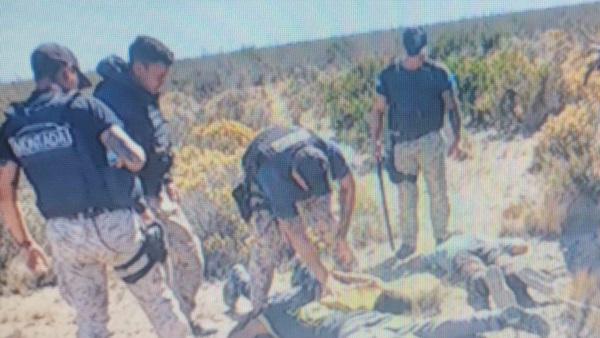 Personal de Seguridad Rural intervinieron en el hecho.
