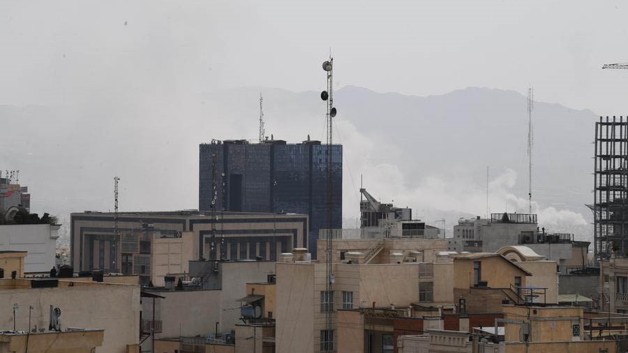Bombardeos en Irán.