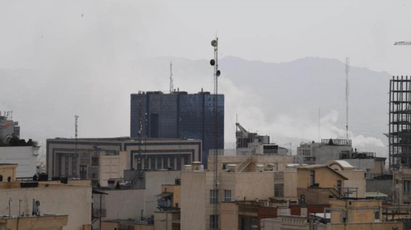 Bombardeos en Irán.
