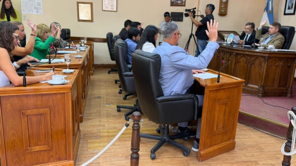 El Régimen Tributario fue votado por 9 concejales.