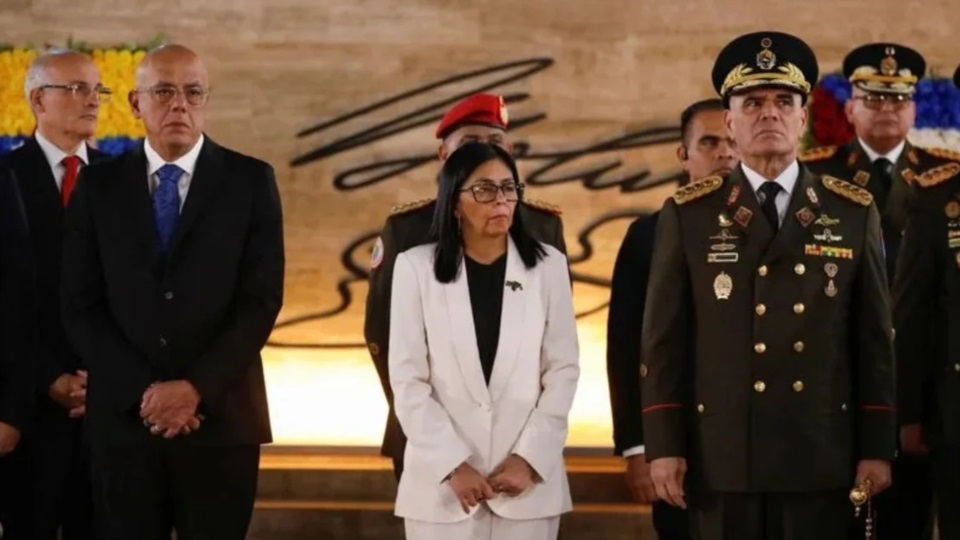 Delcy Rodríguez cumple su primer mes al frente del gobierno de Venezuela. Foto Redes Agencia NA. Foto Redes Agencia NA.