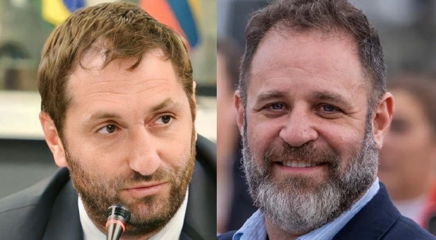 De Celis y Glinski, polémica en redes.
