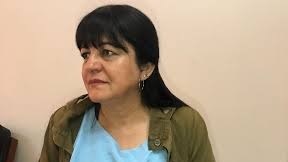 Viviana Moreno,  de la asamblea de Vecinos Autoconvocados por el No a la mina.