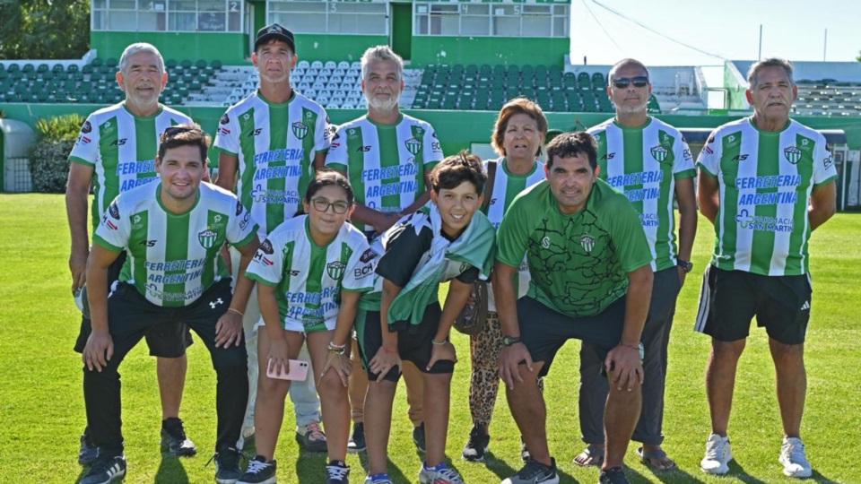 La familia Cugura, donde el amor puede más que el espanto. Foto: Daniel Feldman.