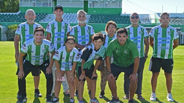 La familia Cugura, donde el amor puede más que el espanto. Foto: Daniel Feldman.