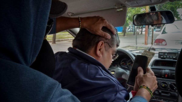 Asalto de taxista (Imagen ilustrativa)