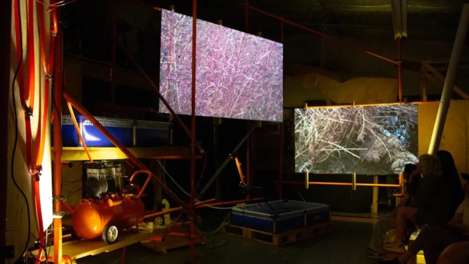 Geonnitus - Un concierto audiovisual sobre el fracking.