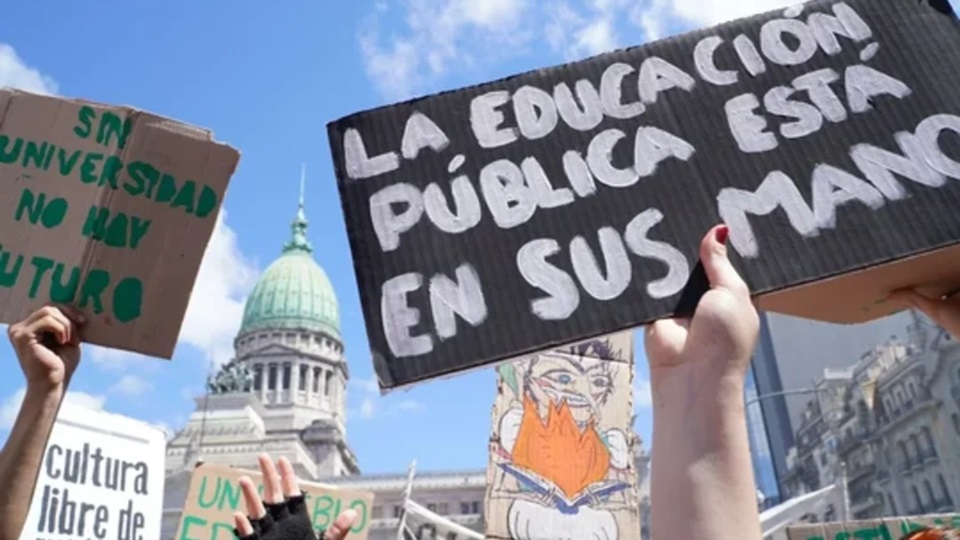Docentes universitarios llevarán a cabo un paro nacional por recomposición salarial Foto: Agencia Noticias Argentinas / Archivo