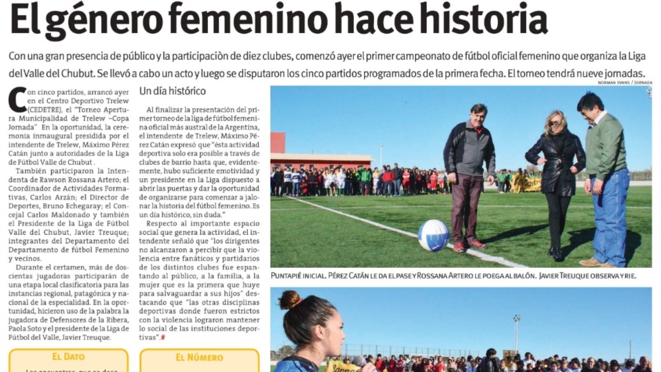 Cobertura de Jornada en mayo de 2014.