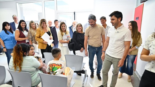 El servicio pediátrico completo en el nuevo hospital.